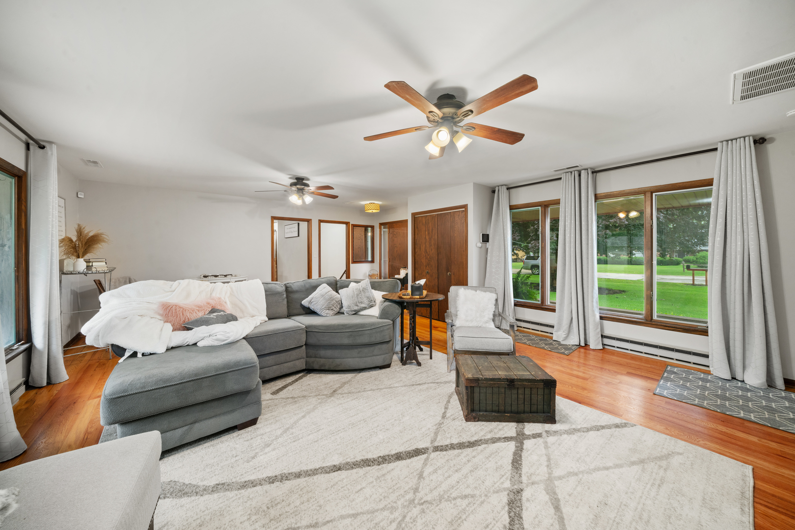 1102 Vale Street Sandwich, IL 60548 - Photo 5 of 44 a living room with furniture and a large window