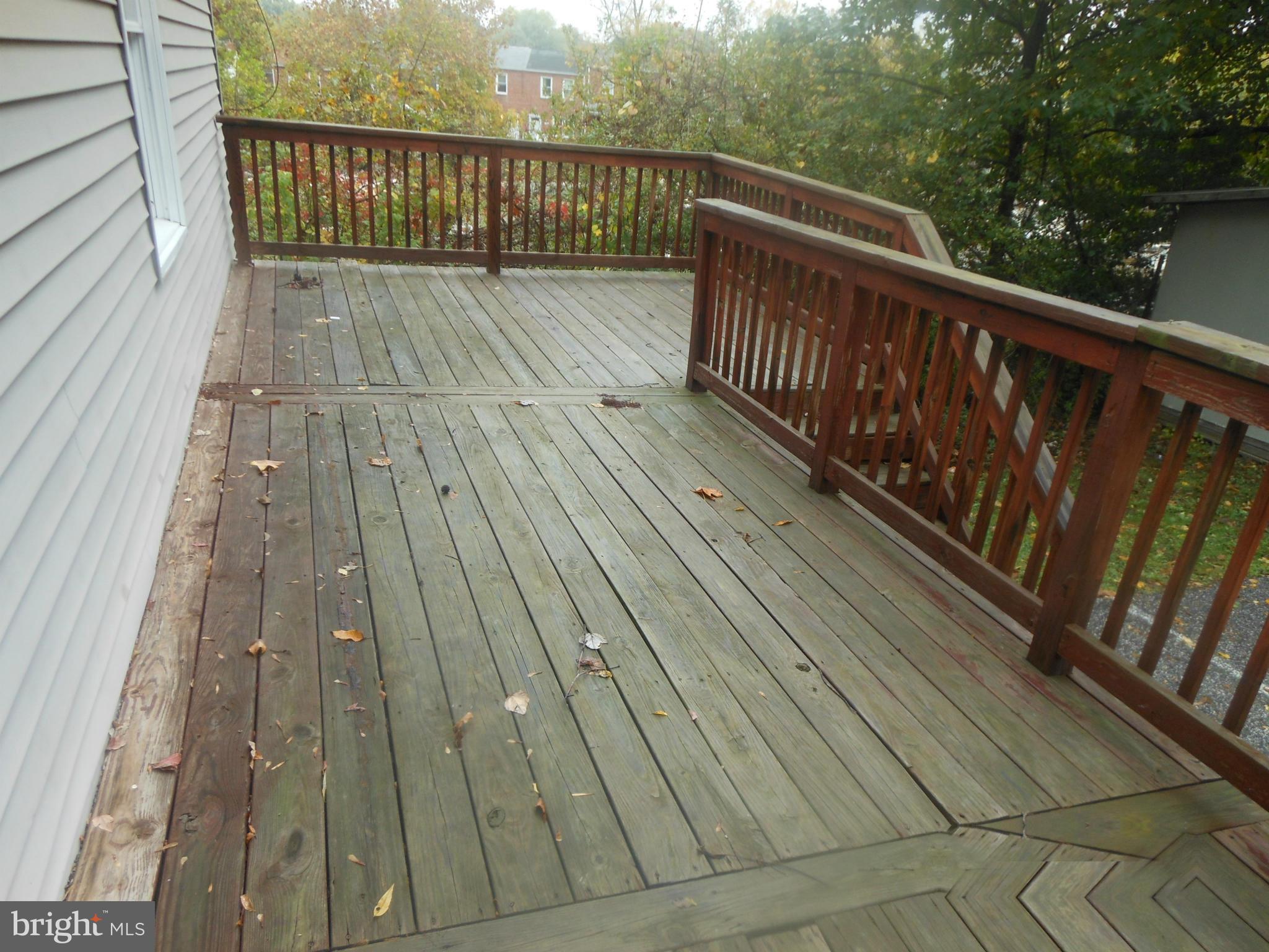 8117 Philadelphia Road Rosedale, MD 21237 - Photo 8 of 10 Exterior (General)-Deck