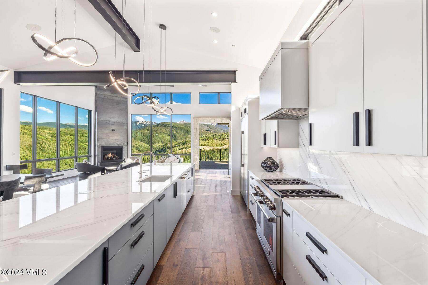 636 Saddle Ridge Loop Edwards, CO 81632 - Photo 19 of 46 a kitchen with stainless steel appliances a stove sink and cabinets