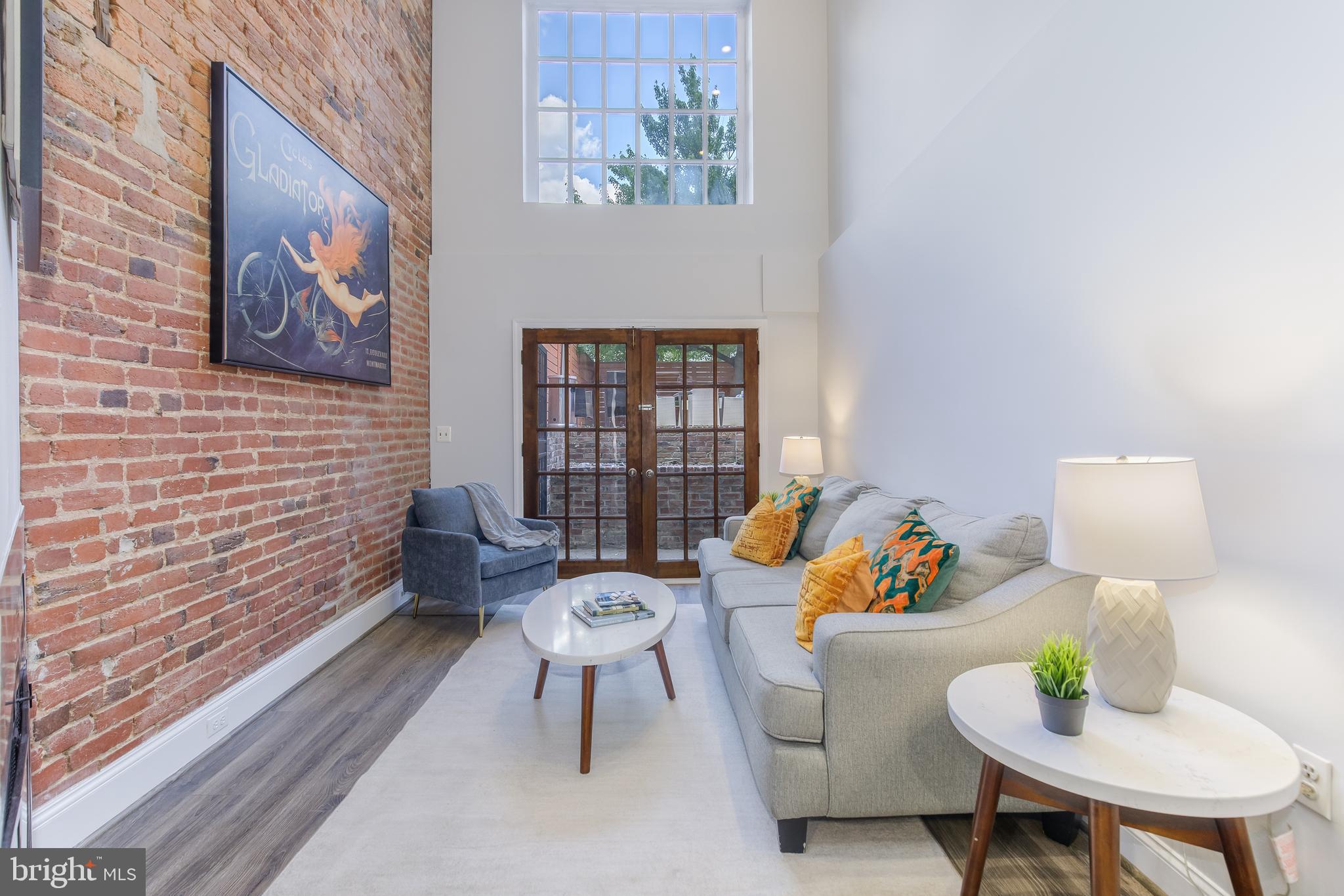 629 5th Street Northeast Washington, DC 20002 - Photo 11 of 29 Cozy family room opens onto patio