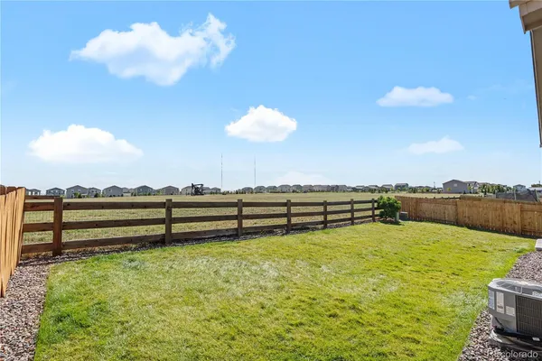 a view of a terrace with a lake view