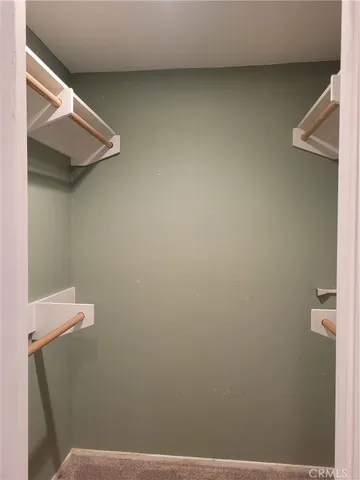 a view of closet area