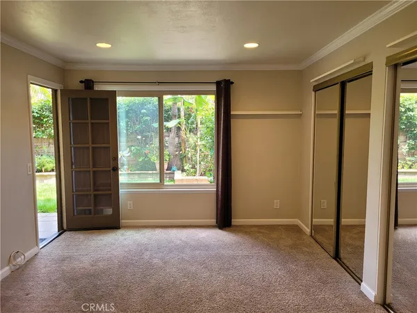 a view of empty room
