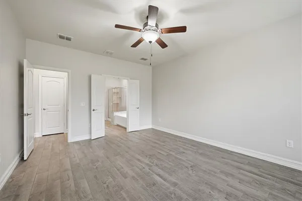 wooden floor in an empty room