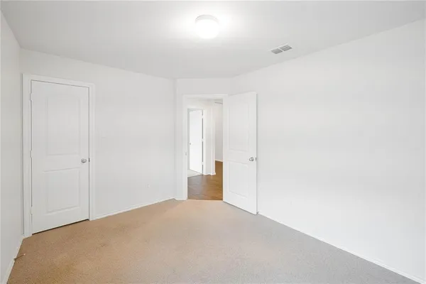 a view of empty room