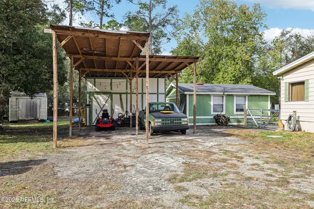 outdoor space with patio furniture