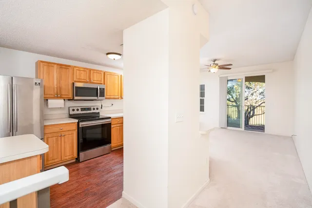 a view of a yard with an outdoor space