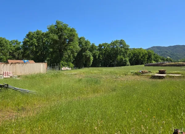 a view of an outdoor space and a yard