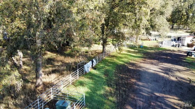 a view of a lake with houses
