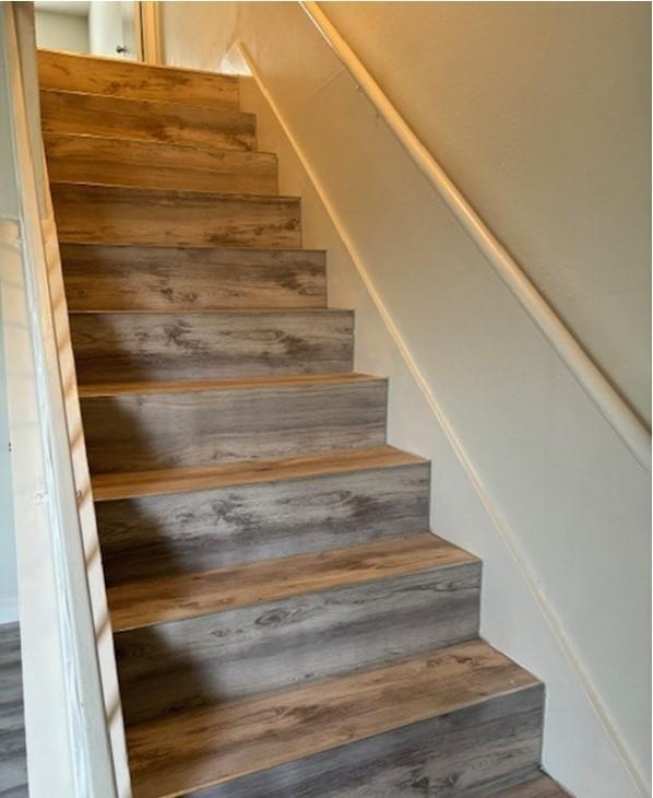 2729 Hurstview Drive, Unit A Hurst, TX 76054 - Photo 14 of 21 Stairs to bedrooms