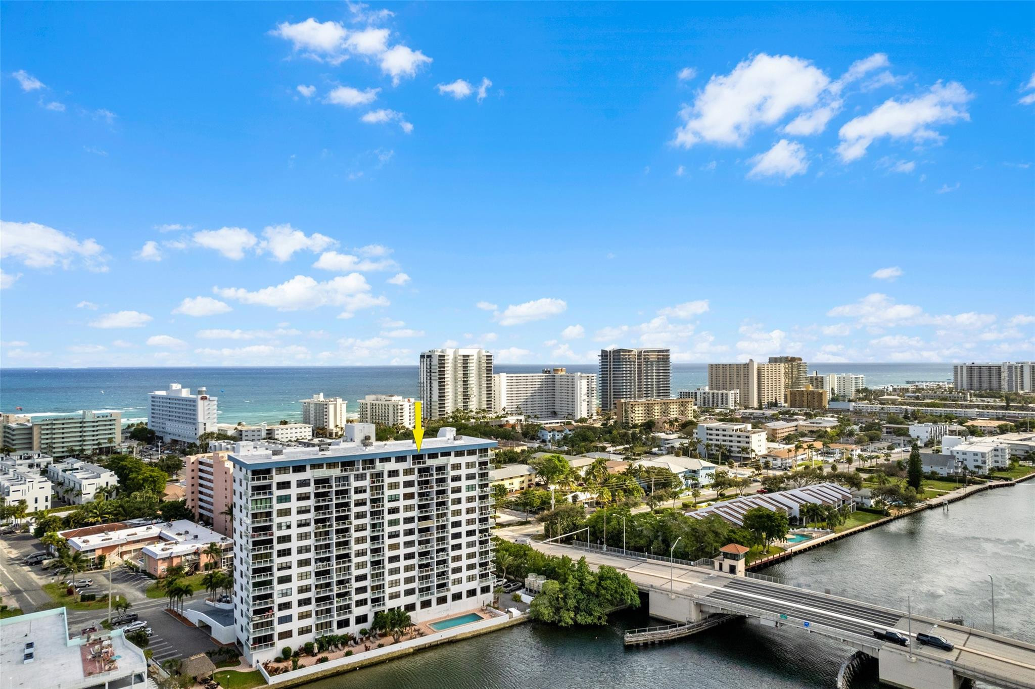 1401 North Riverside Drive, Unit PH 1502 Pompano Beach, FL 33062 - Photo 24 of 32 a city view