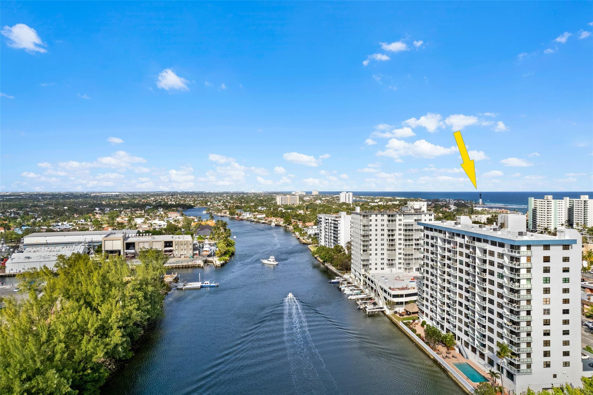 1401 North Riverside Drive, Unit PH 1502 Pompano Beach, FL 33062 - Photo 26 of 32 a view of balcony with city view