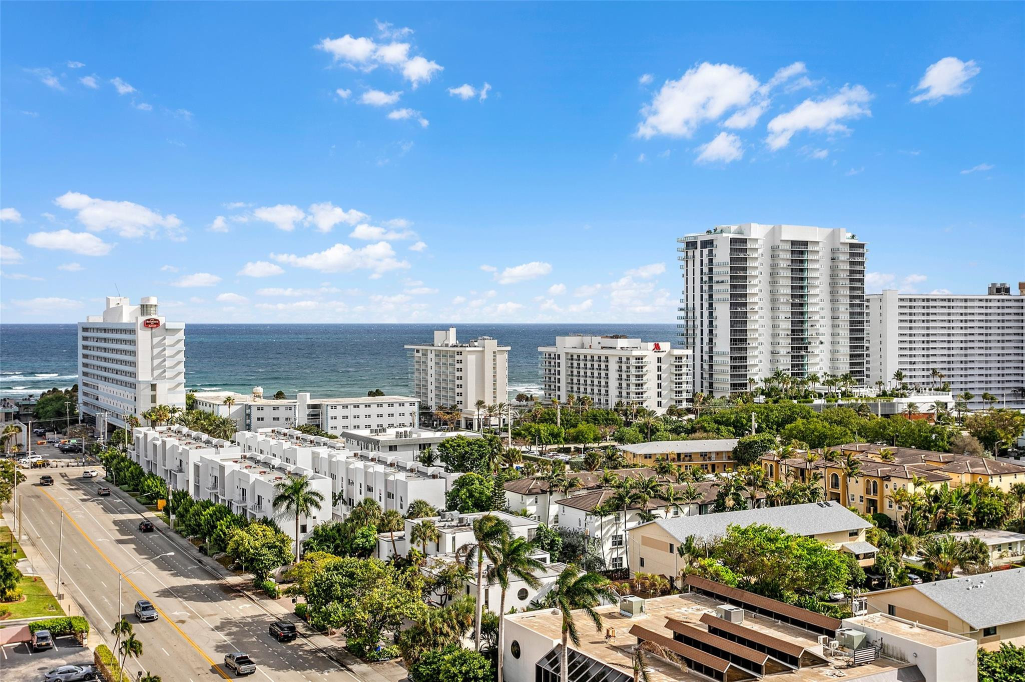 1401 North Riverside Drive, Unit PH 1502 Pompano Beach, FL 33062 - Photo 29 of 32 a view of a city with tall buildings