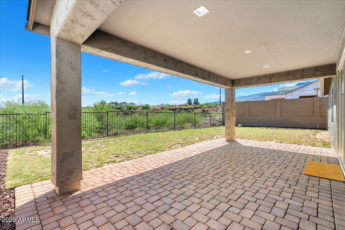 519 Cleopatra Hill Road Clarkdale, AZ 86324 - Photo 28 of 42 30-Backyard Covered Patio