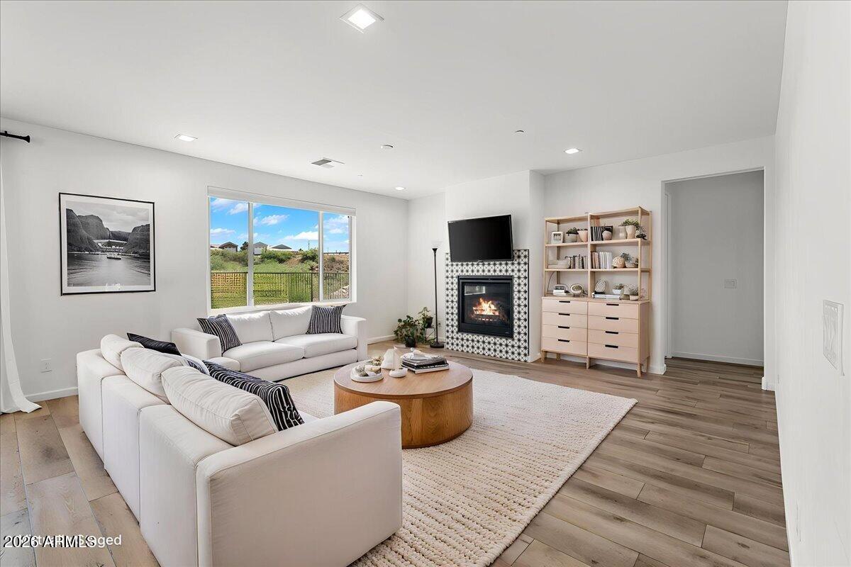 519 Cleopatra Hill Road Clarkdale, AZ 86324 - Photo 5 of 42 07-Living Room Virtually Staged