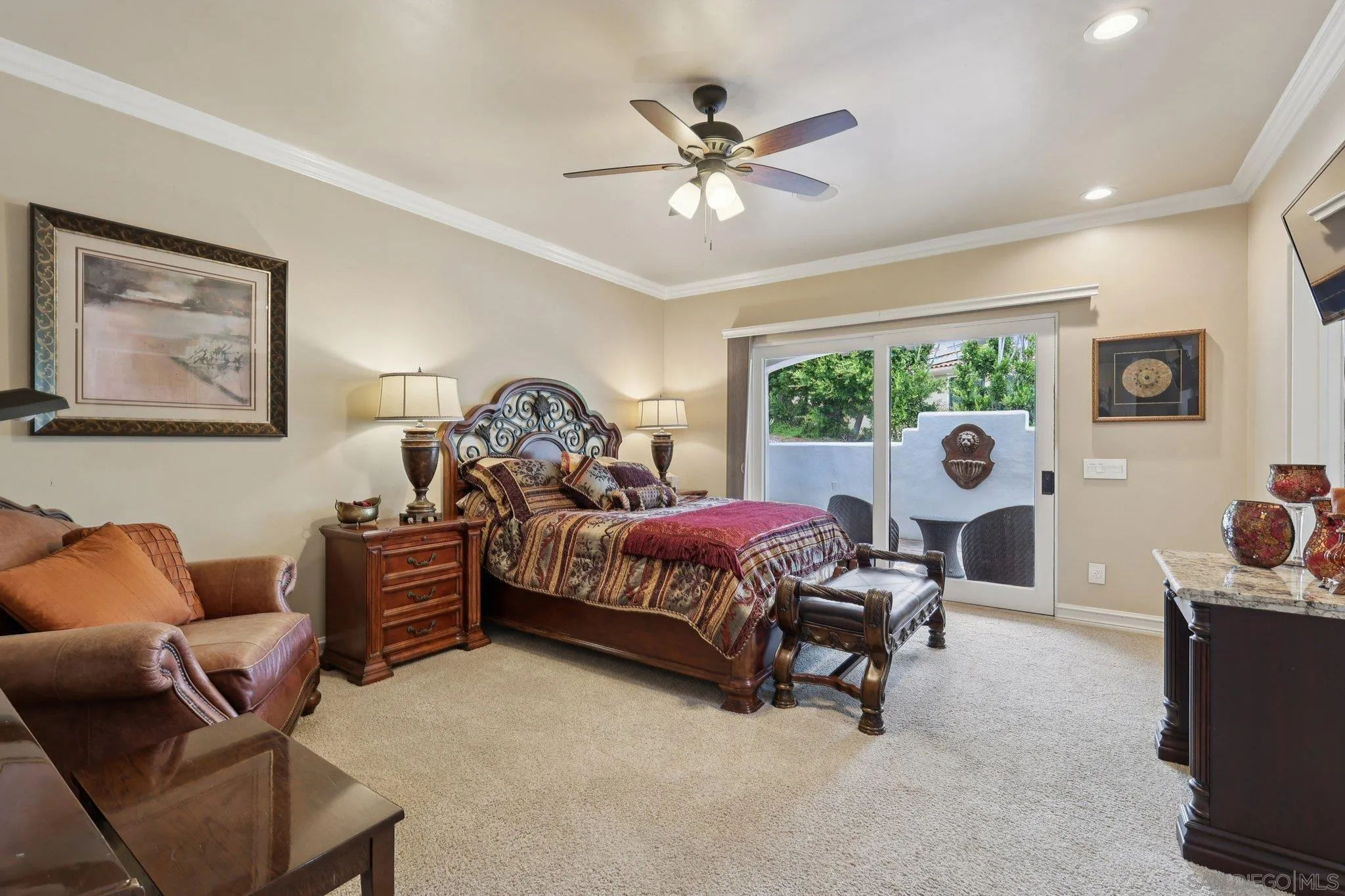 13371 Summit Circle Poway, CA 92064 - Photo 37 of 75 a bed room with furniture and a window
