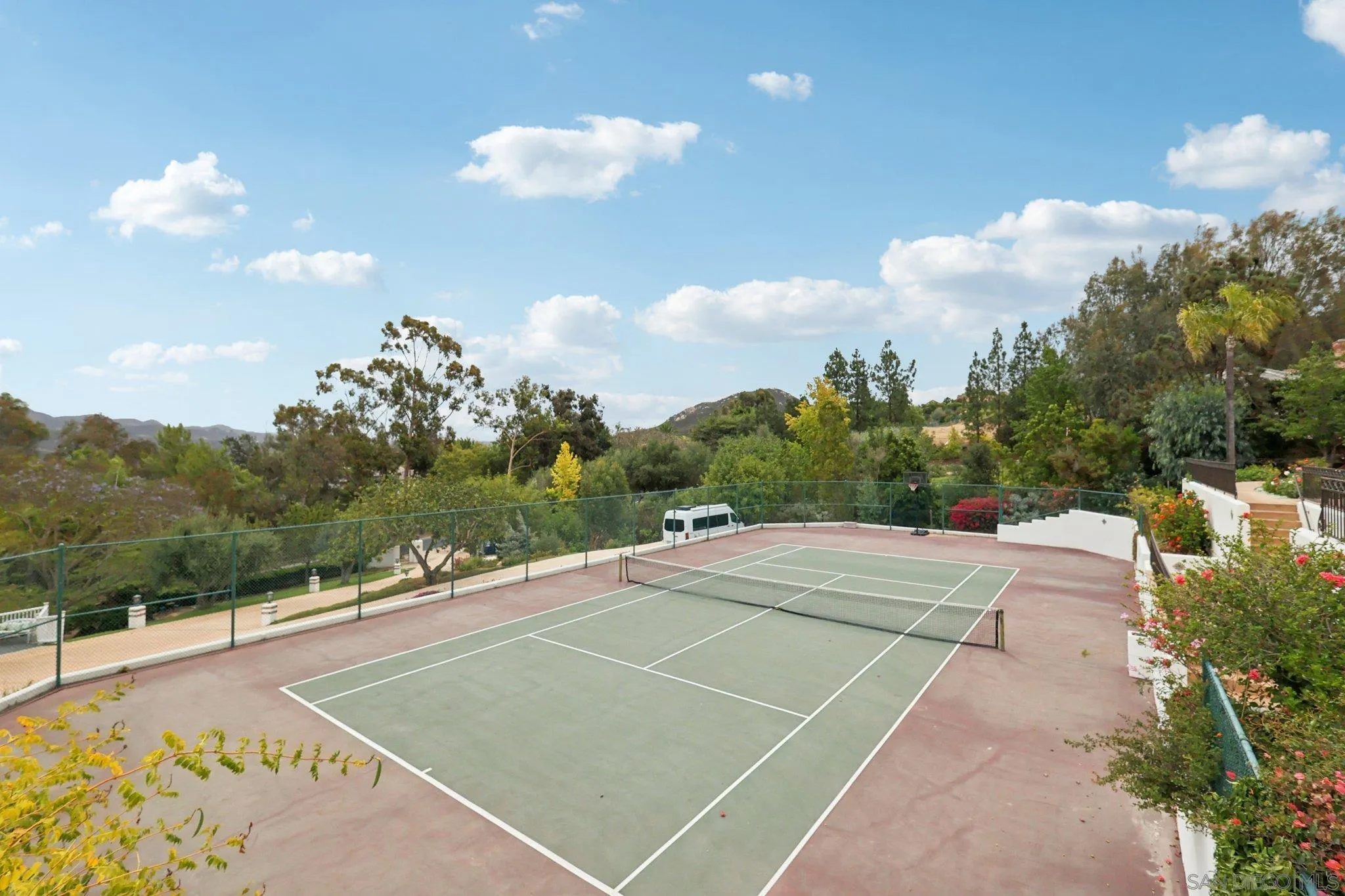 13371 Summit Circle Poway, CA 92064 - Photo 64 of 75 a view of a tennis court