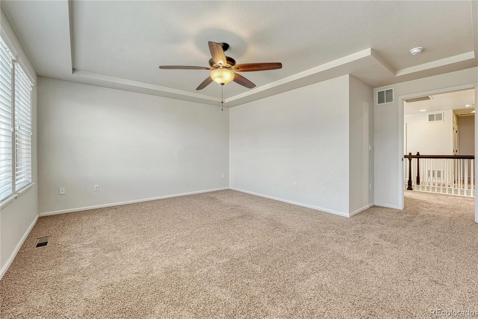 3359 Starry Night Loop Castle Rock, CO 80109 - Photo 23 of 47 an empty room with windows and fan