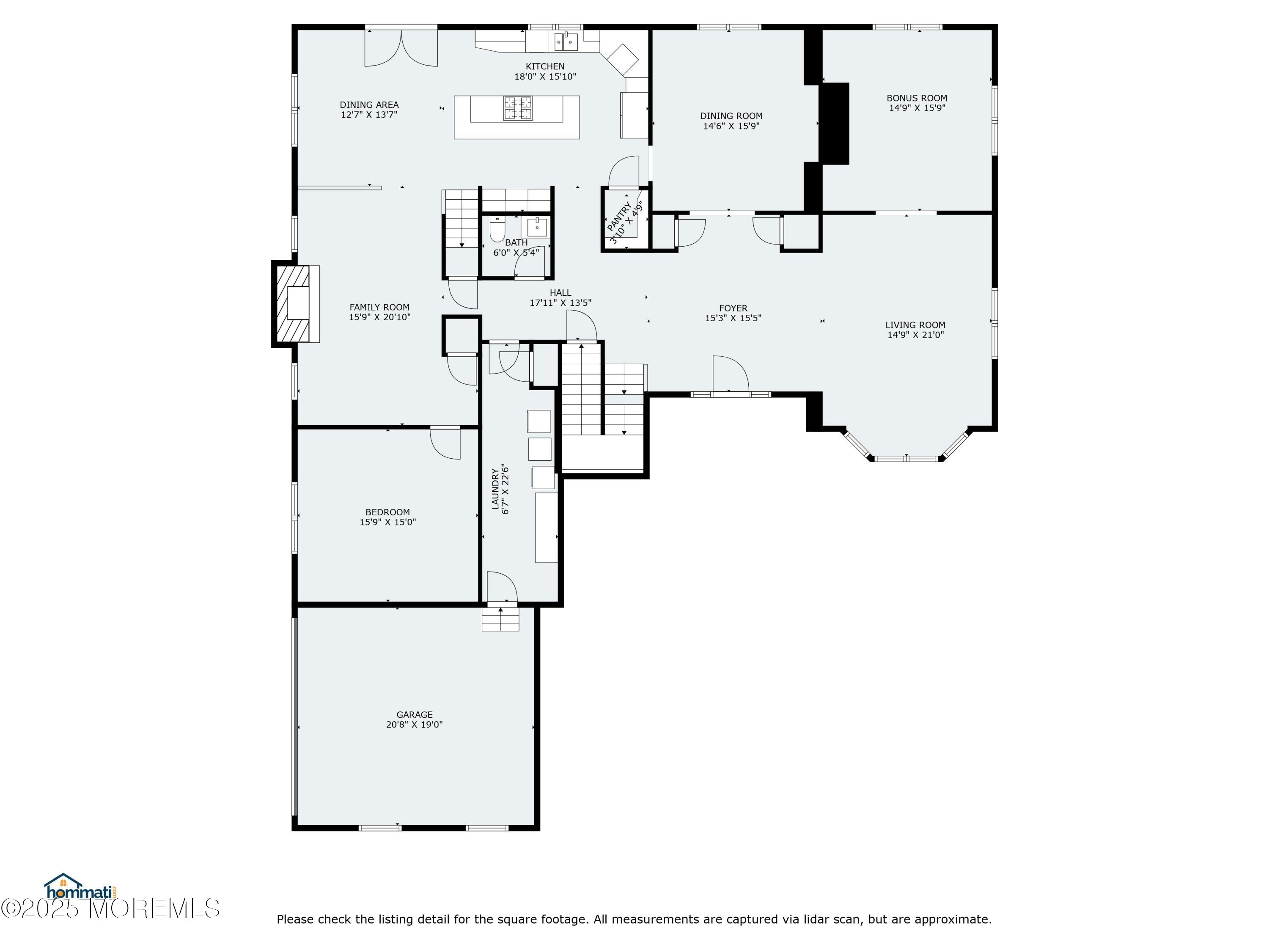 1706 Martin Road Neptune, NJ 07753 - Photo 54 of 61 floor_plan-single_floor-dimensions-build