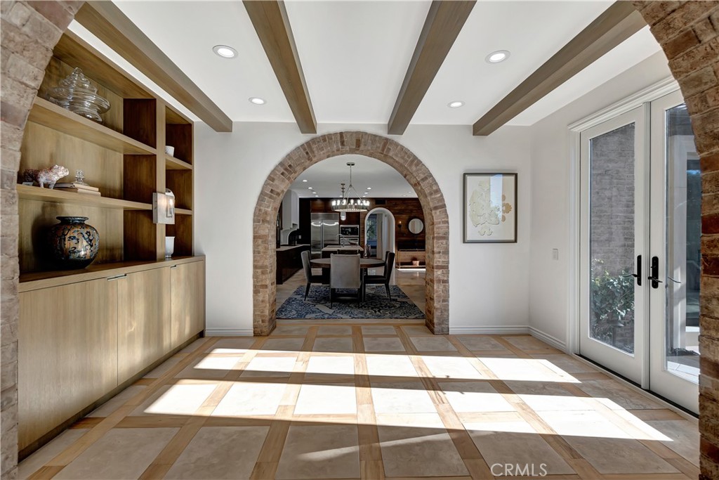 16 Eucalyptus Newport Coast, CA 92657 - Photo 11 of 38 a view of a hallway with a living room