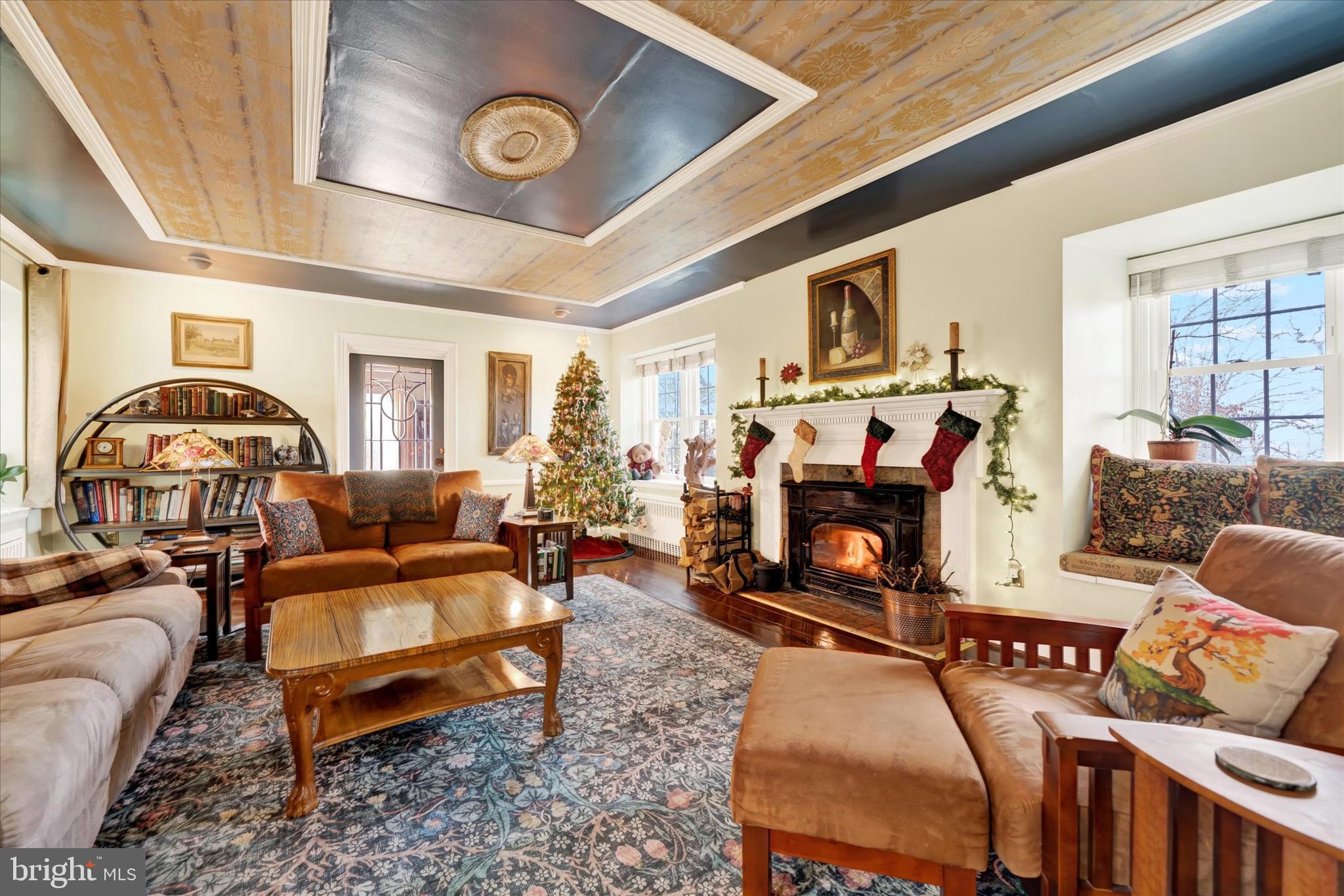 1711 Alsace Road Reading, PA 19604 - Photo 7 of 45 a living room with furniture and a fireplace