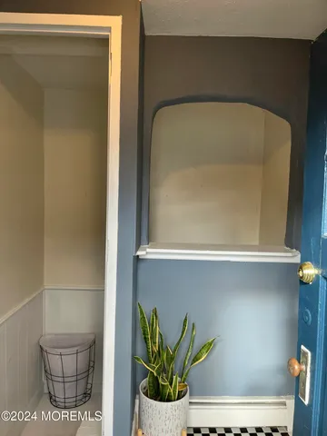 a room with gym equipment