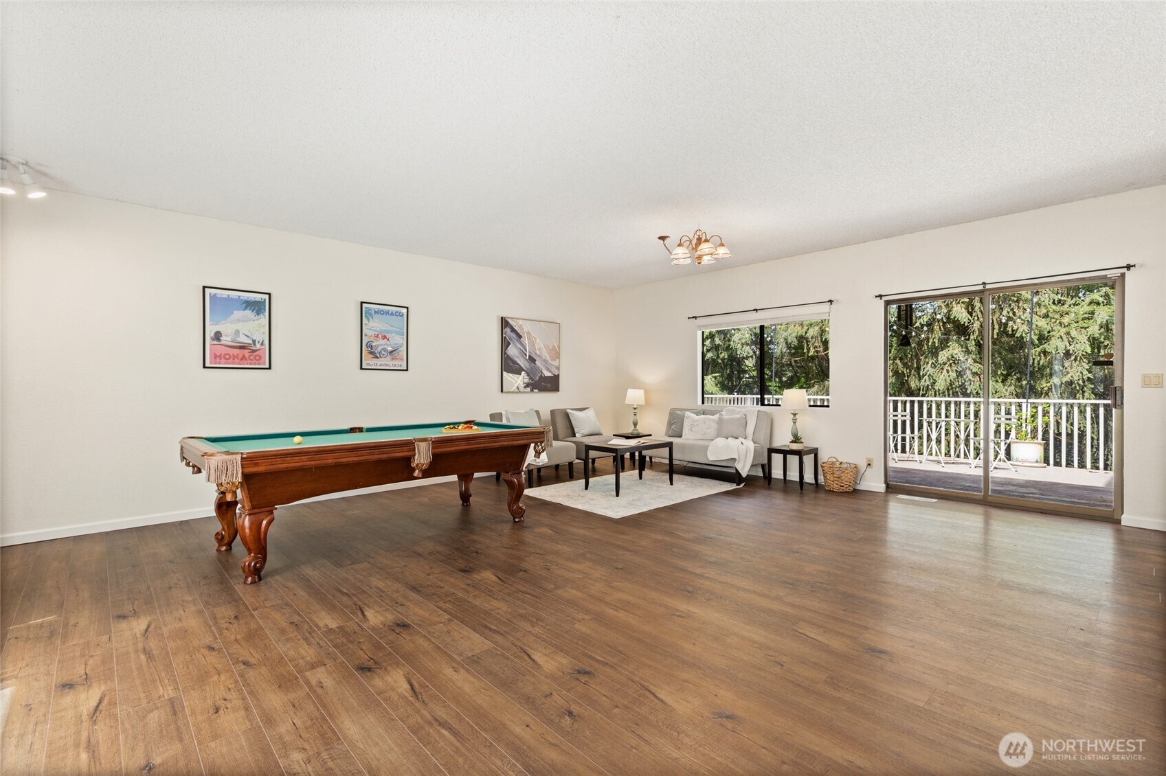 20817 29th Avenue Southeast Bothell, WA 98021 - Photo 14 of 40 a living room with furniture and a wooden floor