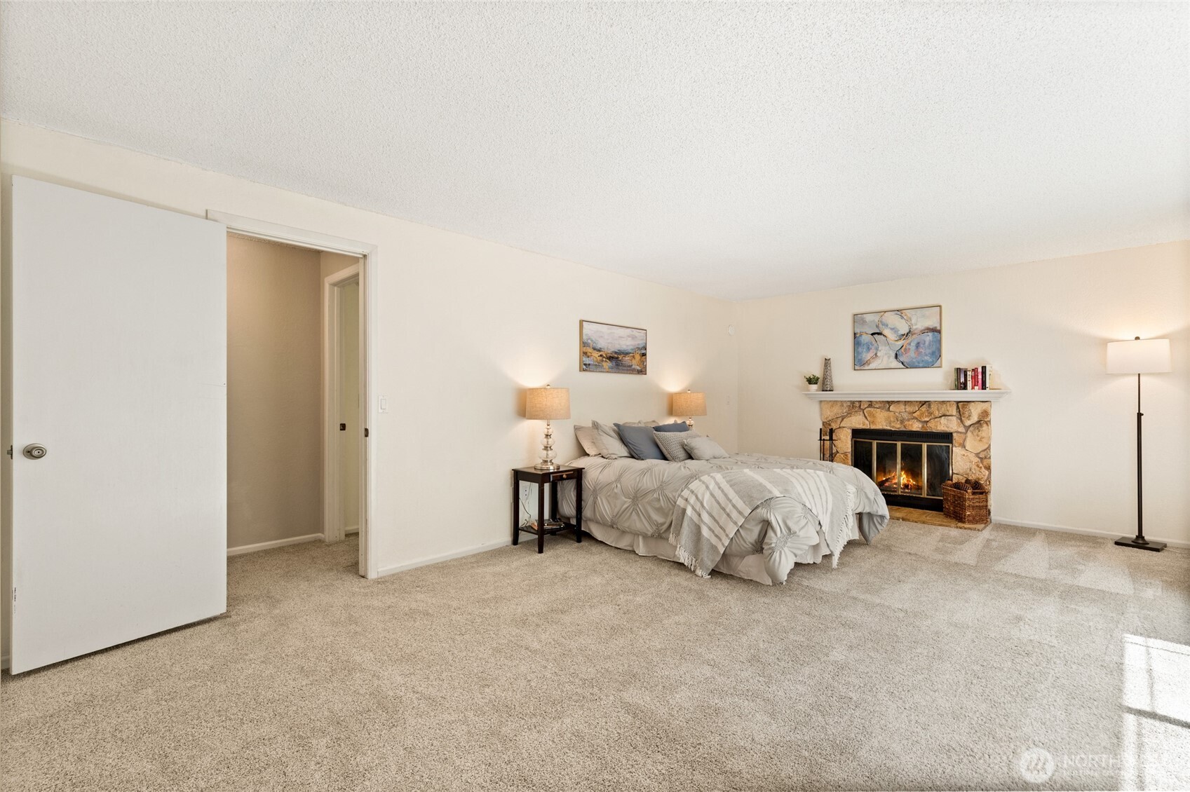 20817 29th Avenue Southeast Bothell, WA 98021 - Photo 21 of 40 a bed room with a bed and a couch