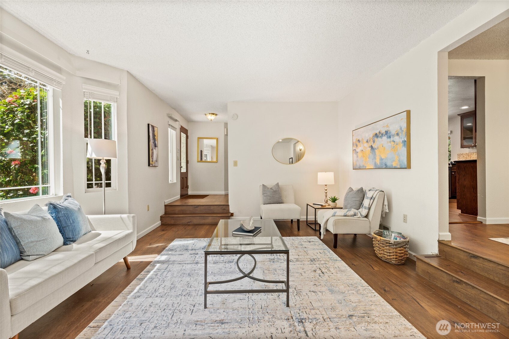 20817 29th Avenue Southeast Bothell, WA 98021 - Photo 3 of 40 a living room with furniture and wooden floor