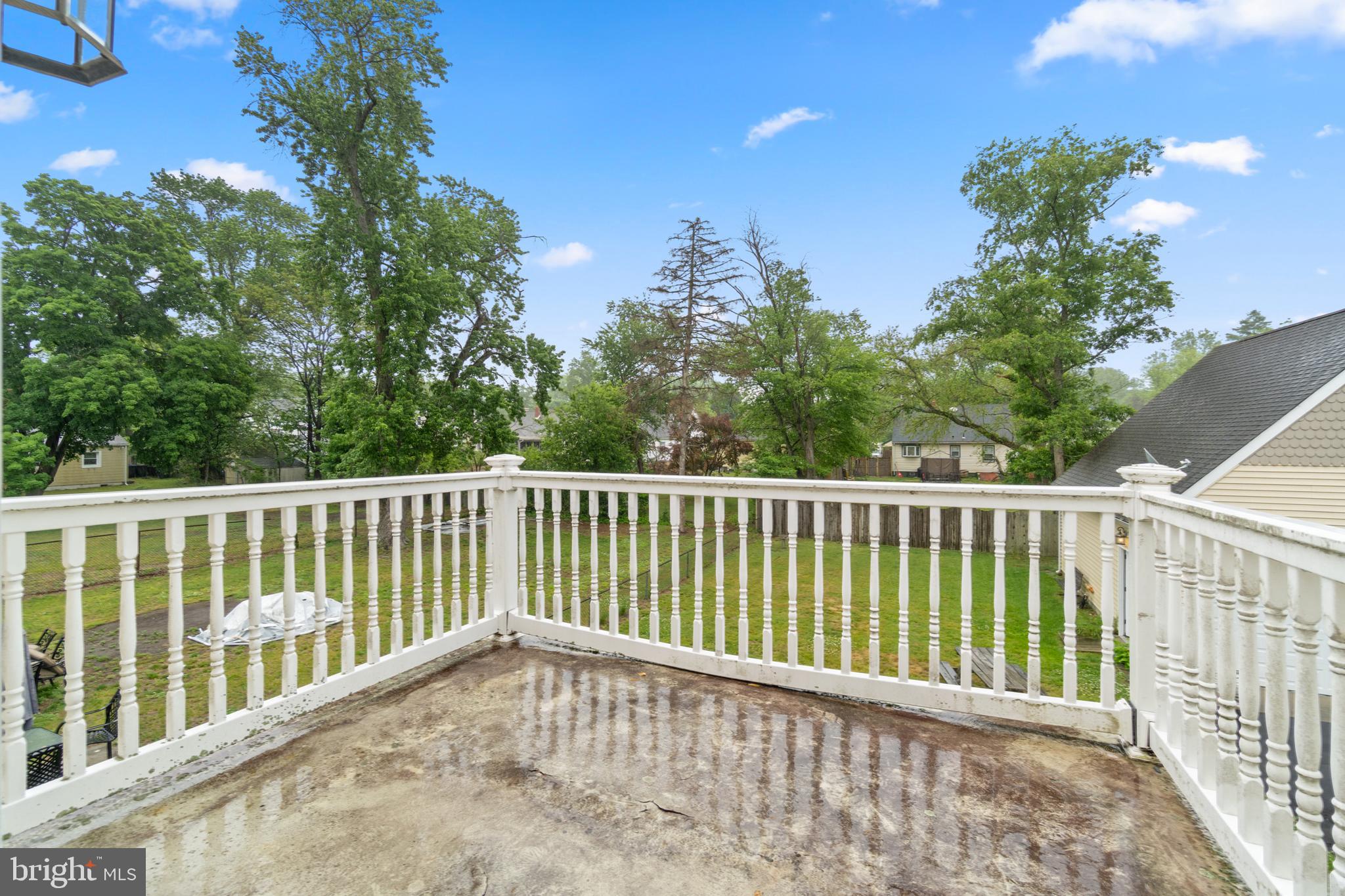 117 State Avenue Lindenwold, NJ 08021 - Photo 49 of 58 a balcony with a yard