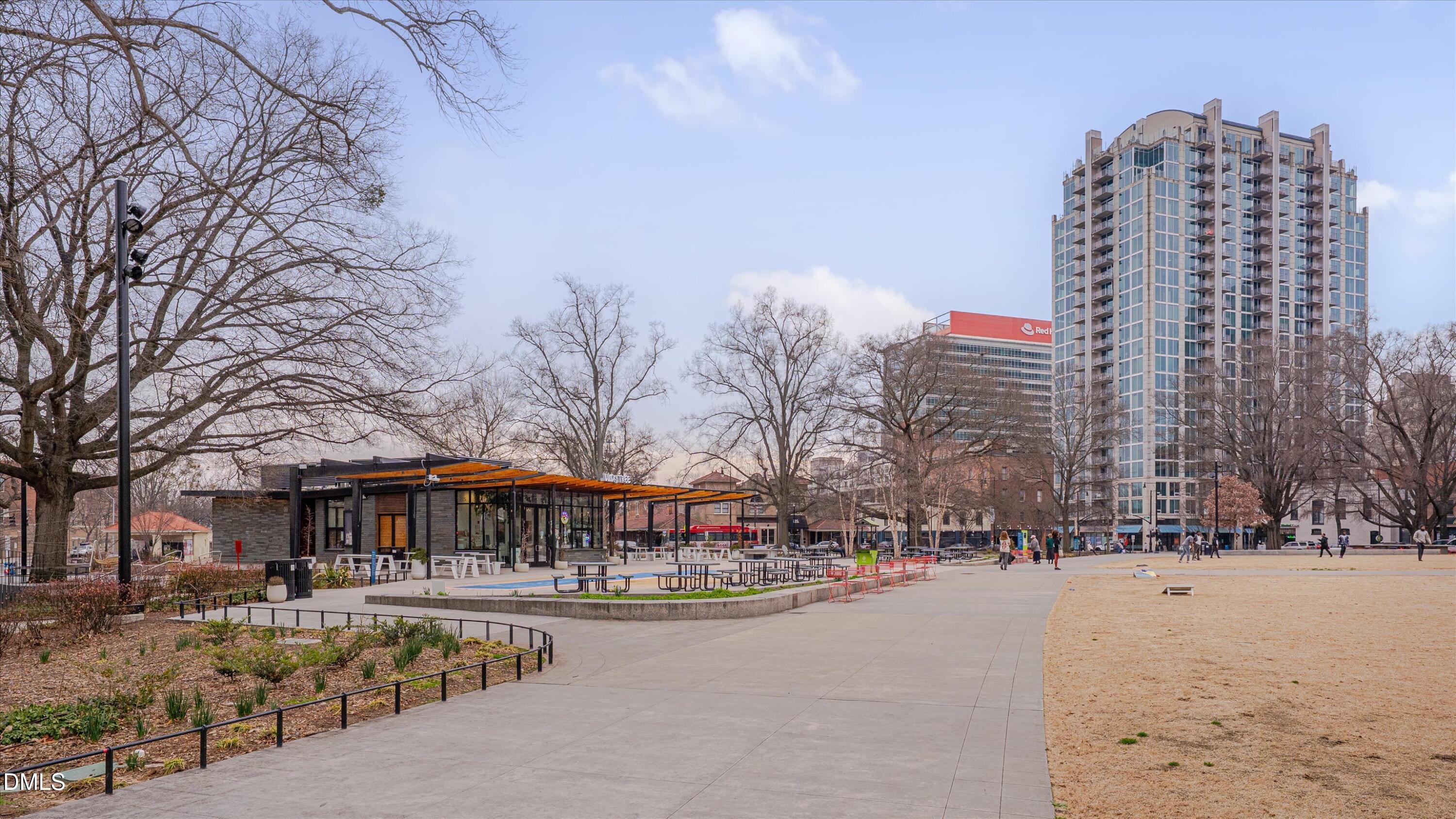 444 South Blount Street, Unit 120 Raleigh, NC 27601 - Photo 20 of 29 a view of city with tall buildings