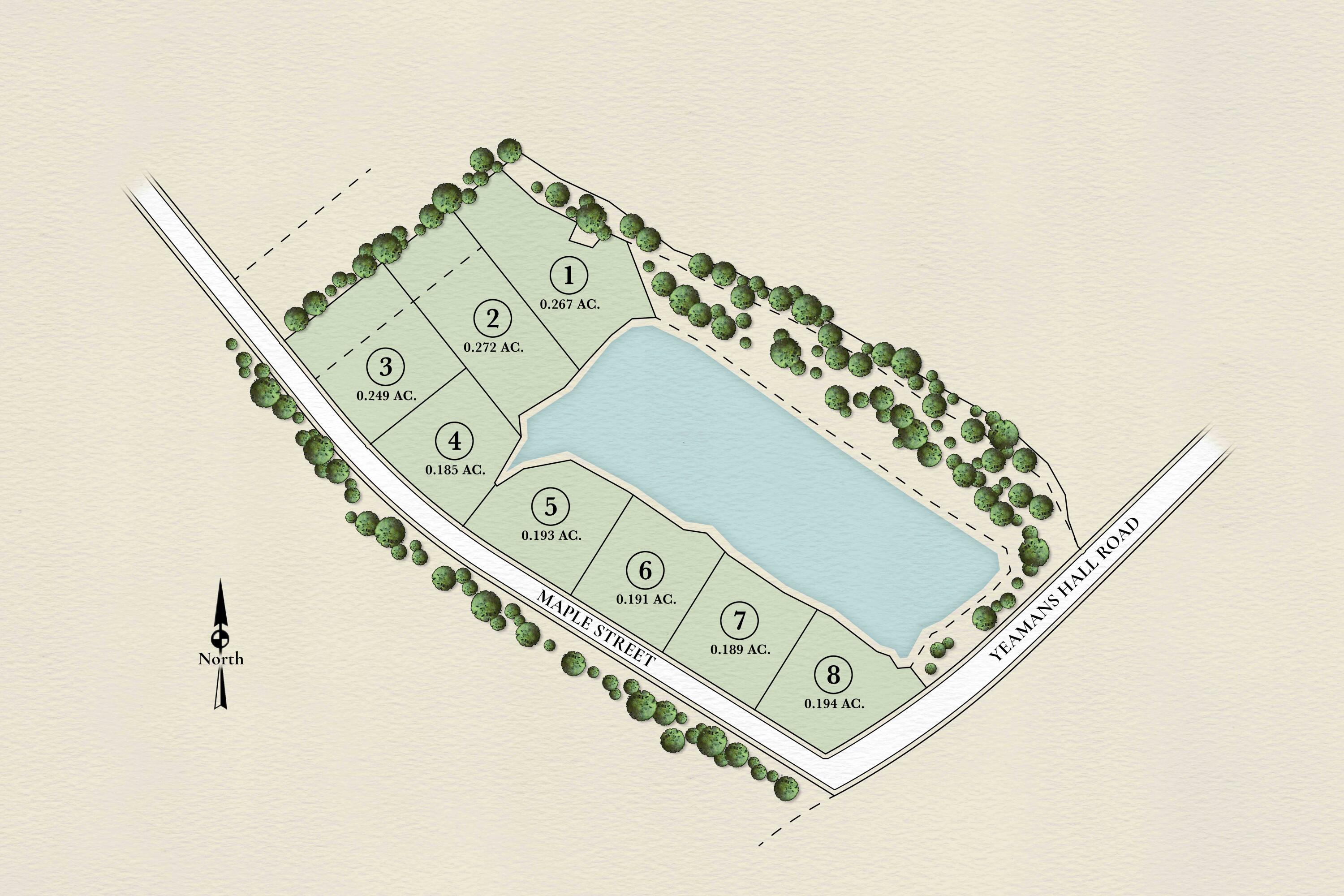 5908 Maple Street Hanahan, SC 29410 - Photo 6 of 6 Maple Street Village Site Map