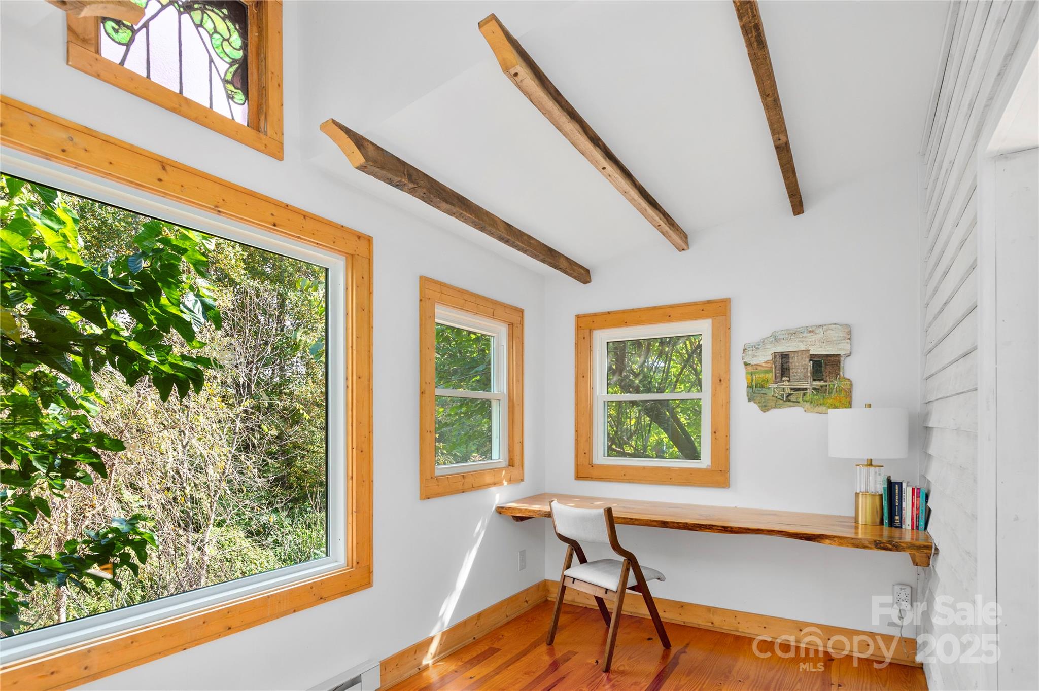 528 Padgettown Road Black Mountain, NC 28711 - Photo 26 of 43 a living room with a large window