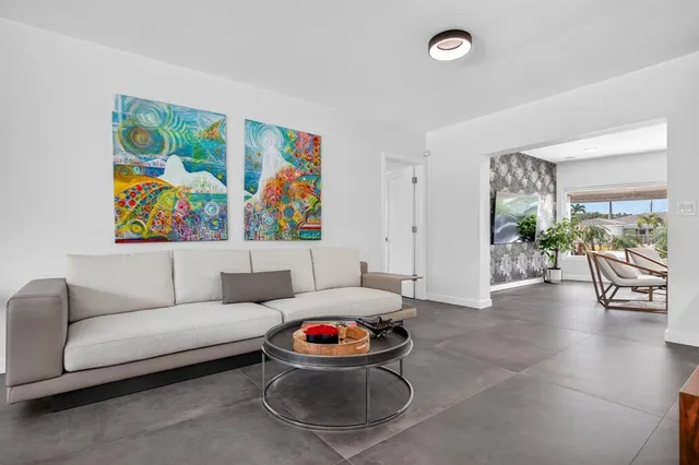 a view of food items with racks on the wall