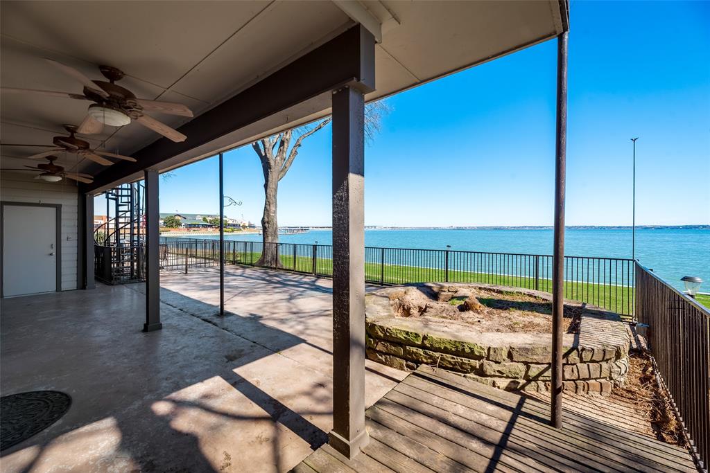 a view of a ocean from a balcony
