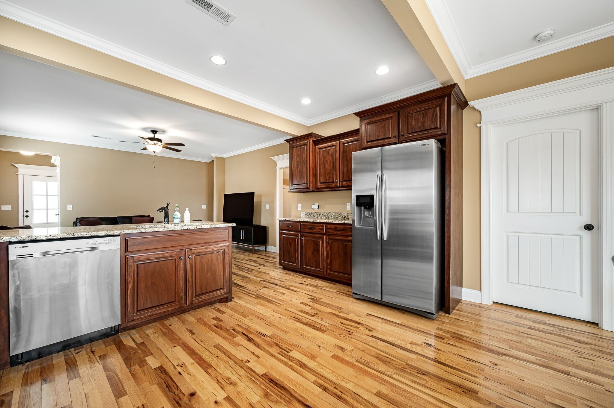 2816 Lightning Bug Drive Murfreesboro, TN 37129 - Photo 5 of 23 a large kitchen with stainless steel appliances granite countertop a refrigerator and a sink
