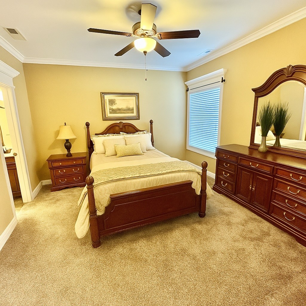 2816 Lightning Bug Drive Murfreesboro, TN 37129 - Photo 8 of 23 a bedroom with a bed dresser and a window