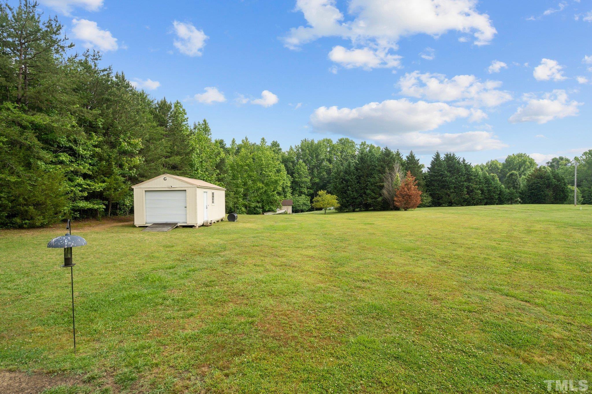2613 Old Allensville Road Roxboro, NC 27574 - Photo 29 of 35 a backyard of a house with lots of green space