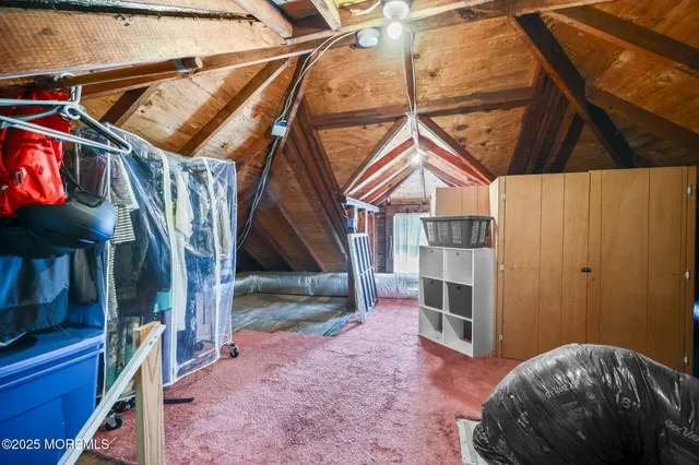 a utility room with cabinets