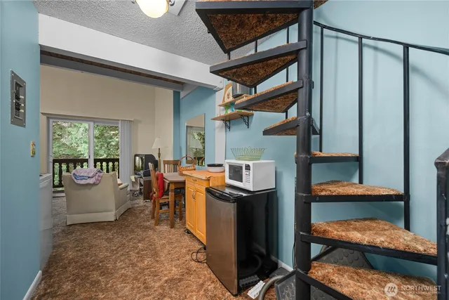 a view of storage and utility room