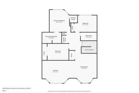 $1,499,000 | 3185 Cesar Chavez, Unit 1, San Francisco, CA 94110