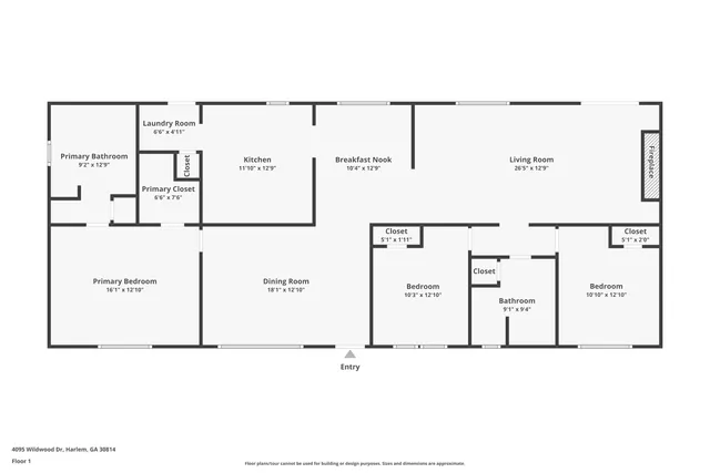 $249,000 | 4095 Wildwood Drive, Harlem, GA 30814