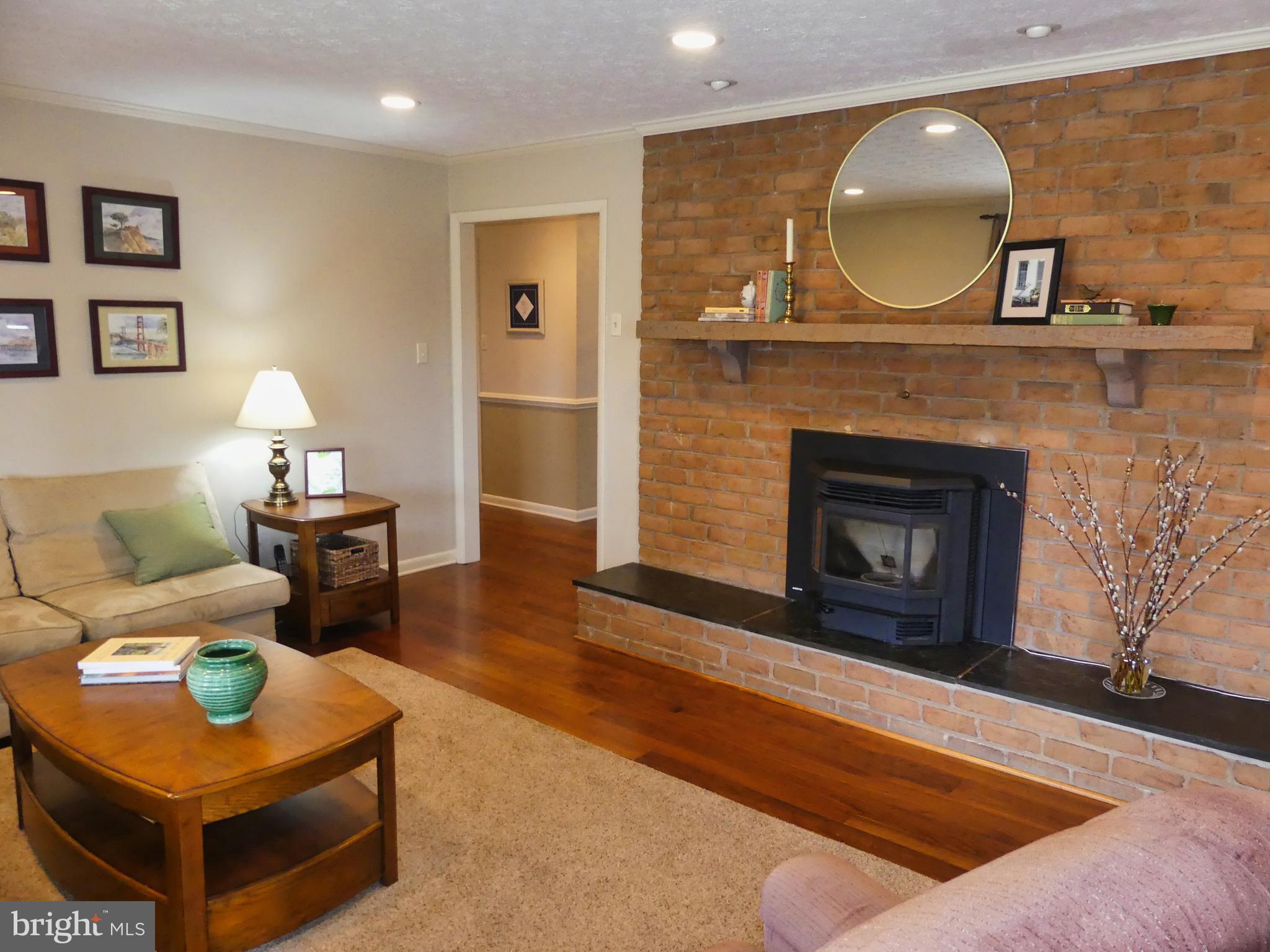 174 Rorrer Circle Harrisonburg, VA 22801 - Photo 11 of 52 a living room with furniture and a fireplace