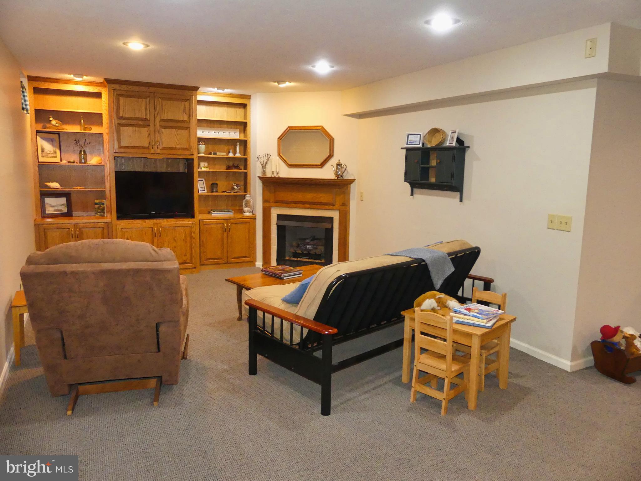 174 Rorrer Circle Harrisonburg, VA 22801 - Photo 40 of 52 a living room with furniture and a fireplace