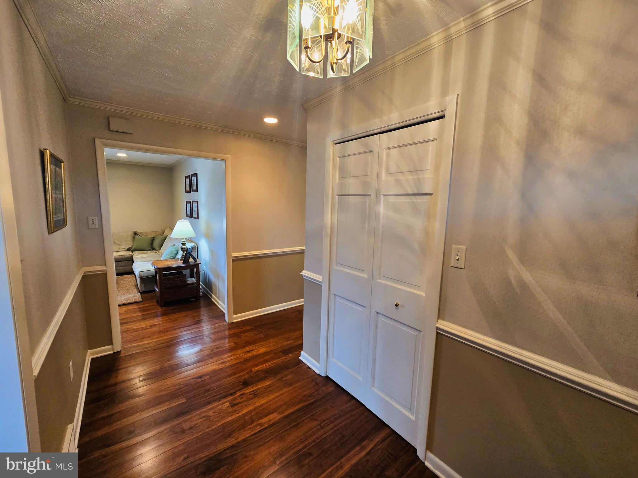174 Rorrer Circle Harrisonburg, VA 22801 - Photo 10 of 52 a view of a hallway view with wooden floor and staircase