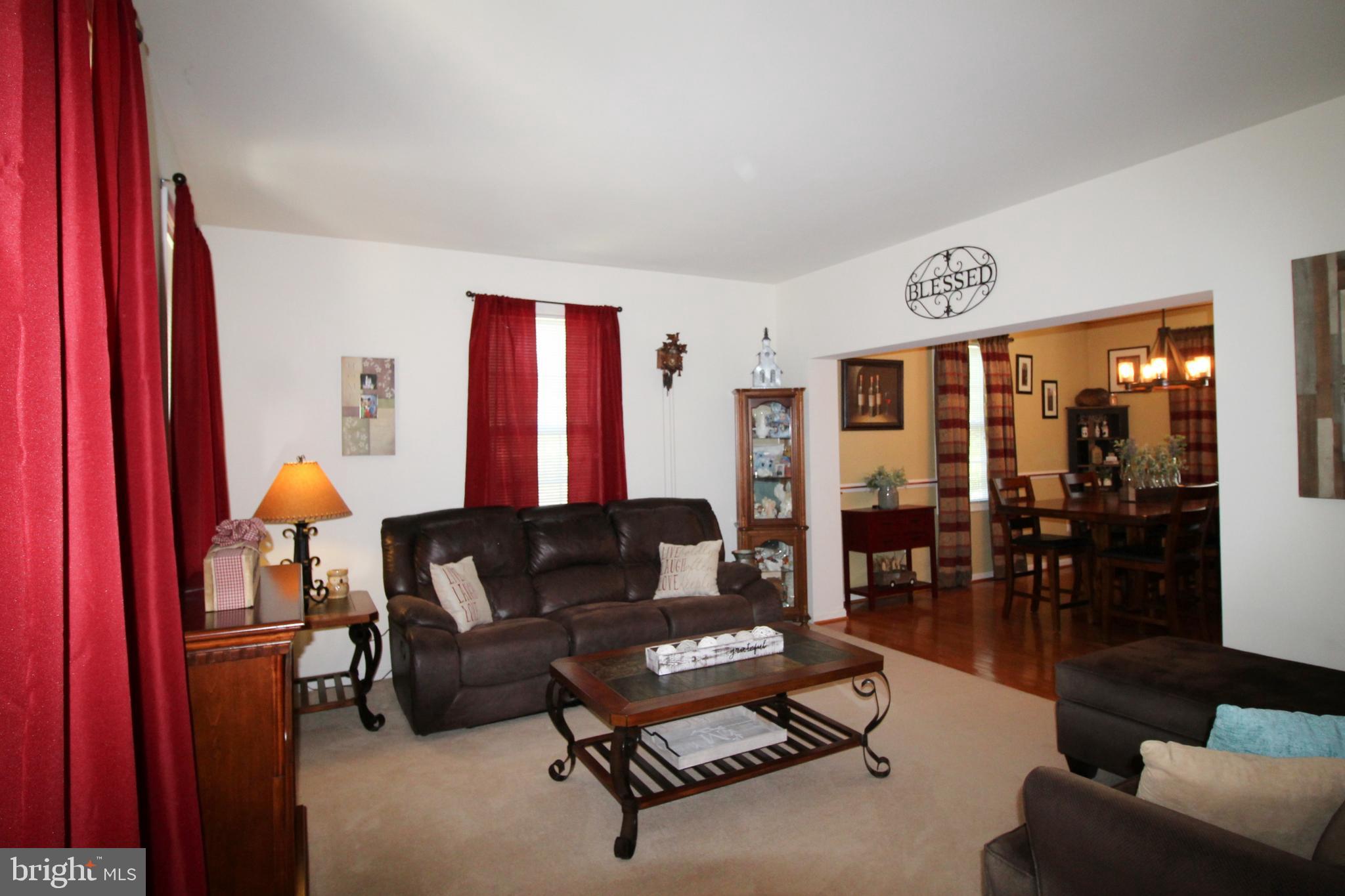 Sitting and Dining Room View from Foyer