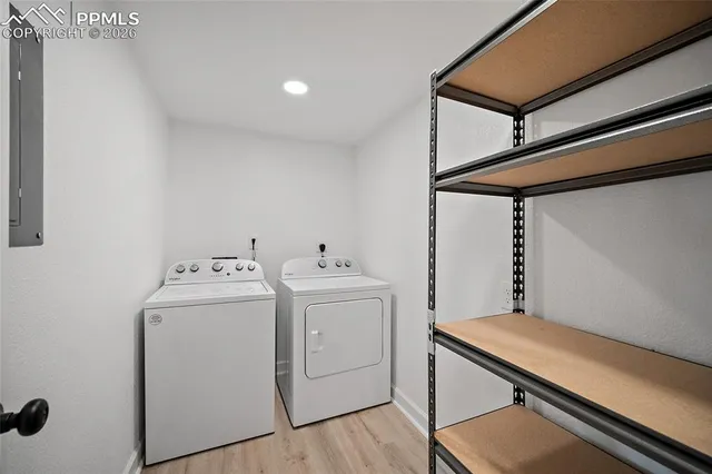 wooden floor in an empty room