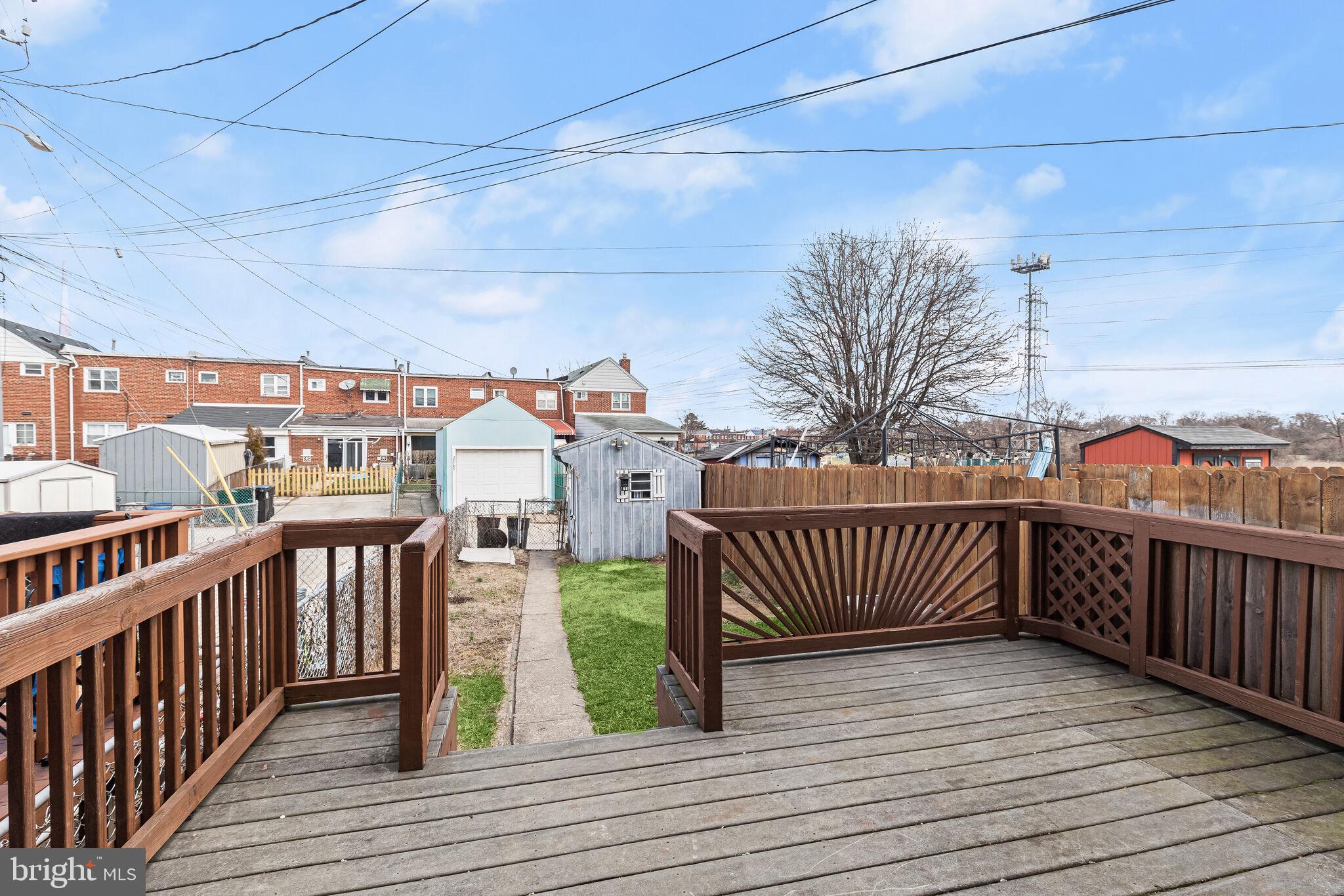 2812 Moorgate Road Dundalk, MD 21222 - Photo 22 of 63 Deck Off Kitchen