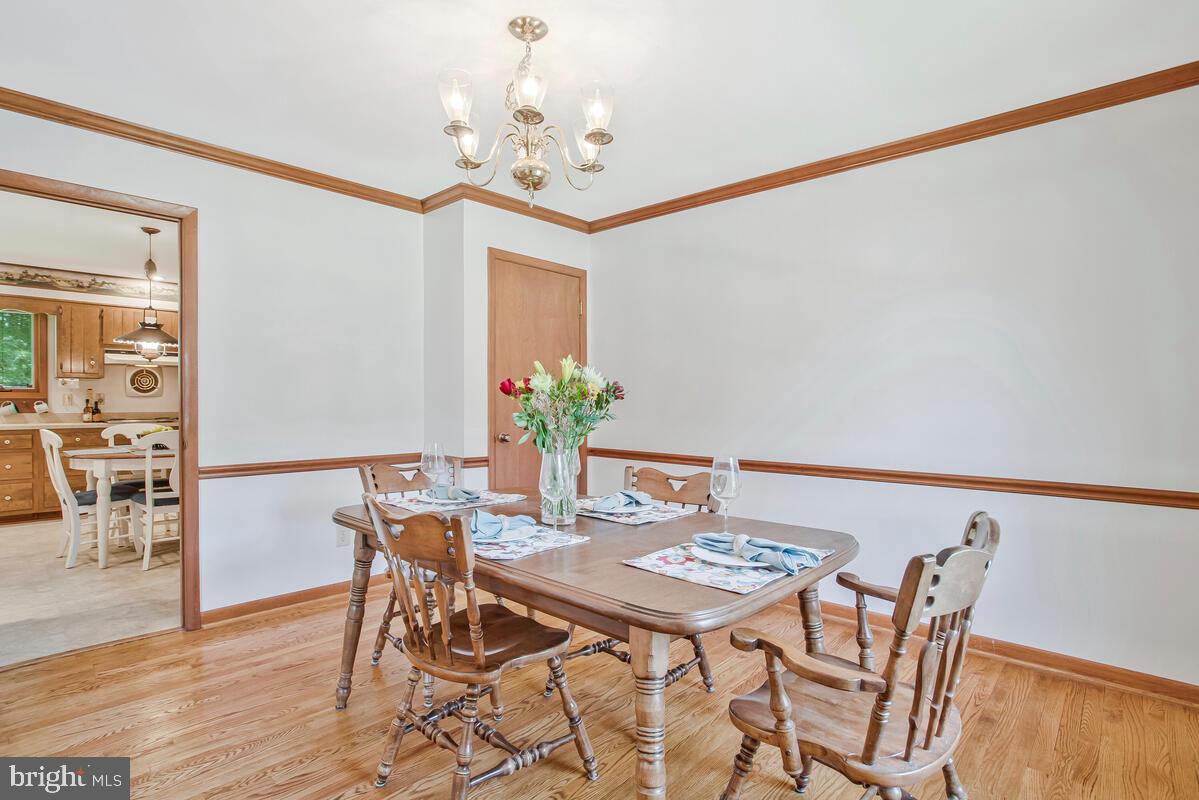 626 Fairmount Road Linthicum Heights, MD 21090 - Photo 18 of 58 a view of a dining room with furniture and wooden floor