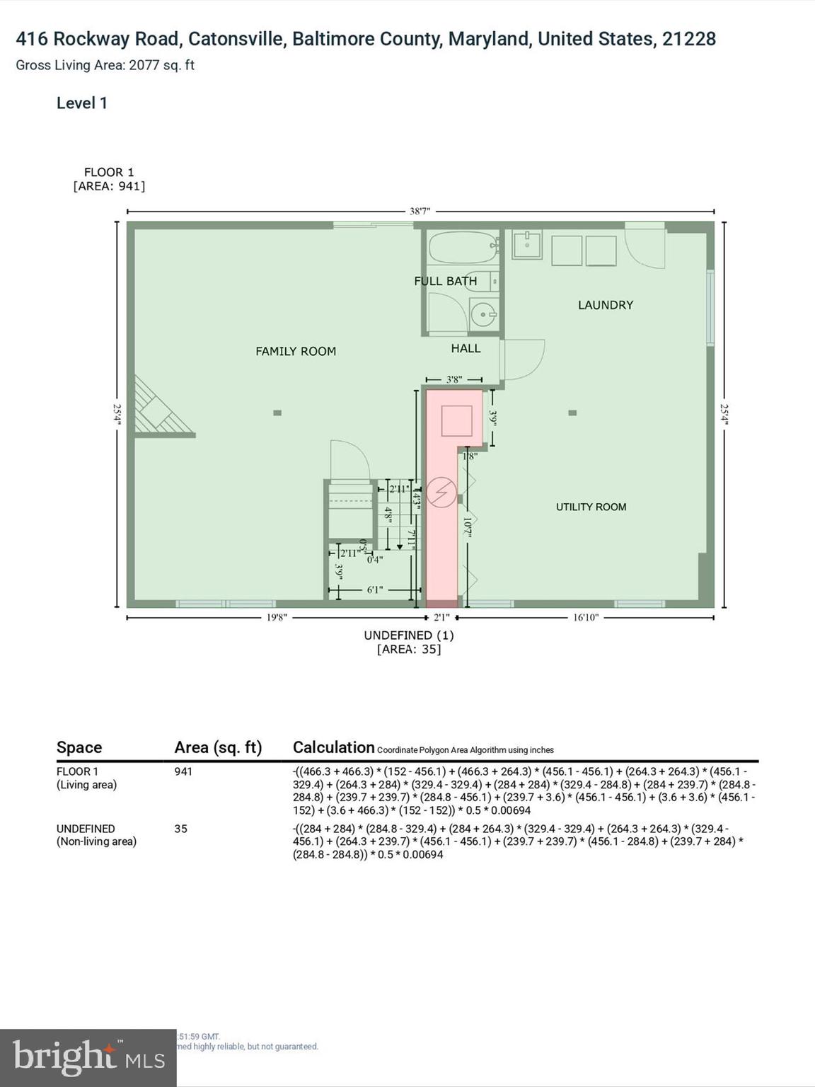 416 Rockway Road Baltimore, MD 21228 - Photo 36 of 38 GLA Lower Level